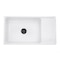 Nantucket Sinks 36 Inch Italian Farmhouse Fireclay Sink with Built-In Drainboard FCFS36-DB - alternate 3